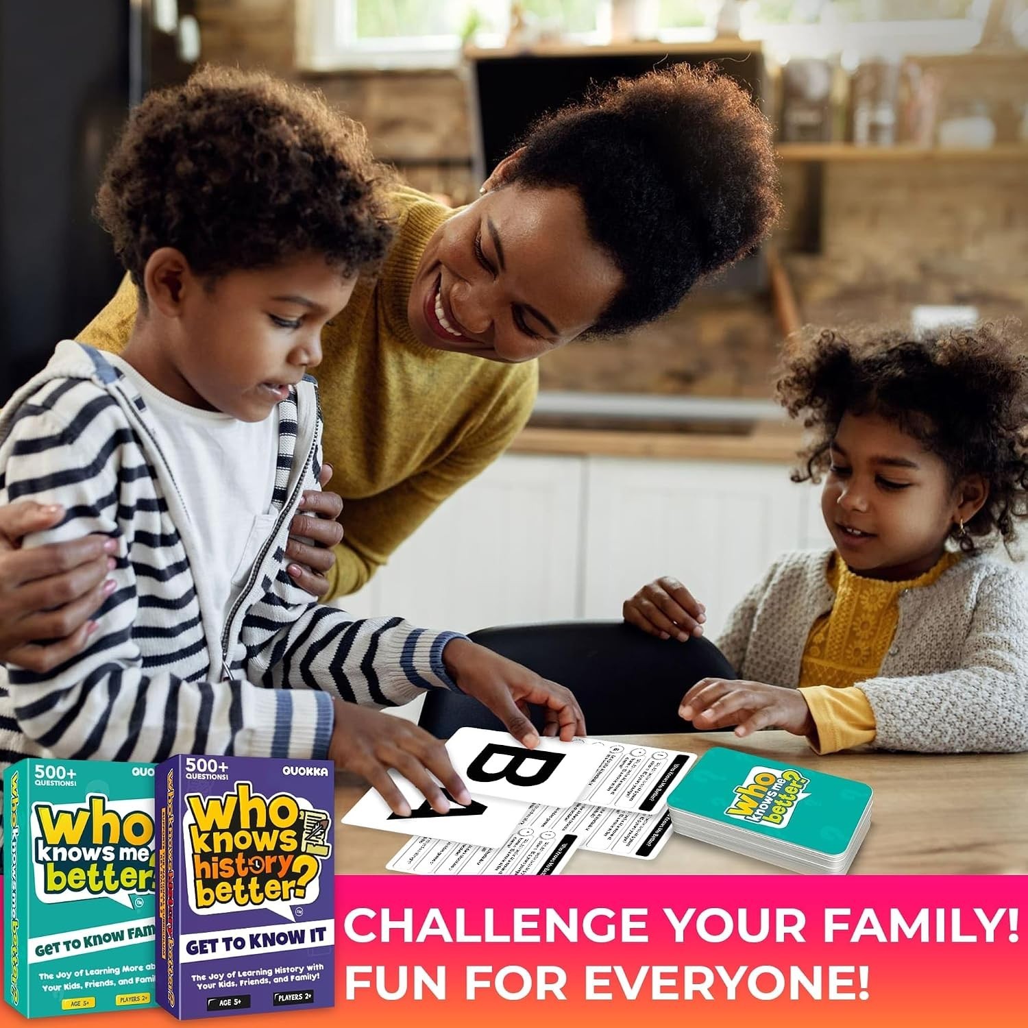 Family Quiz Night Game Bundle – History, Geography, Science