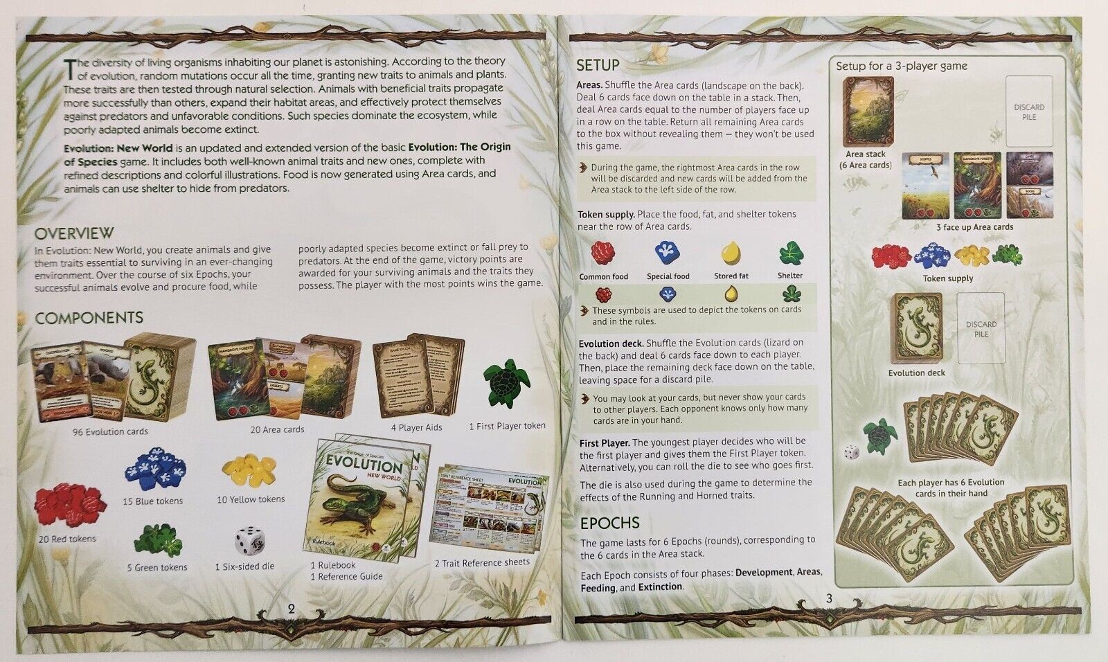 Evolution New World Base Game 2023 by CrowD Games SEALED