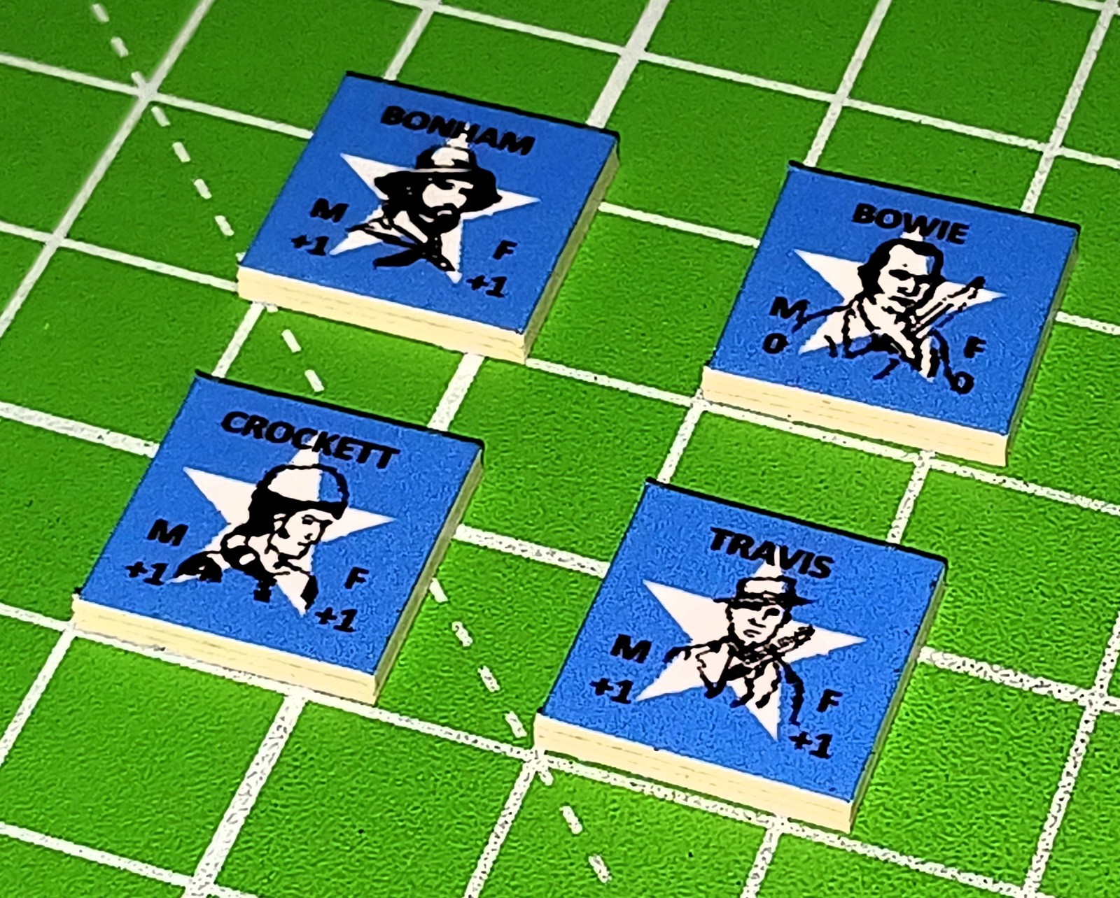Remember the Alamo!, 89 counters, A3 map, 1 quick ref, Rules 7 pages