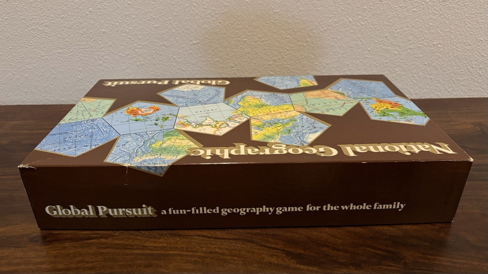 National Geographic Global Pursuit Geography Board Game Complete 1987 USA