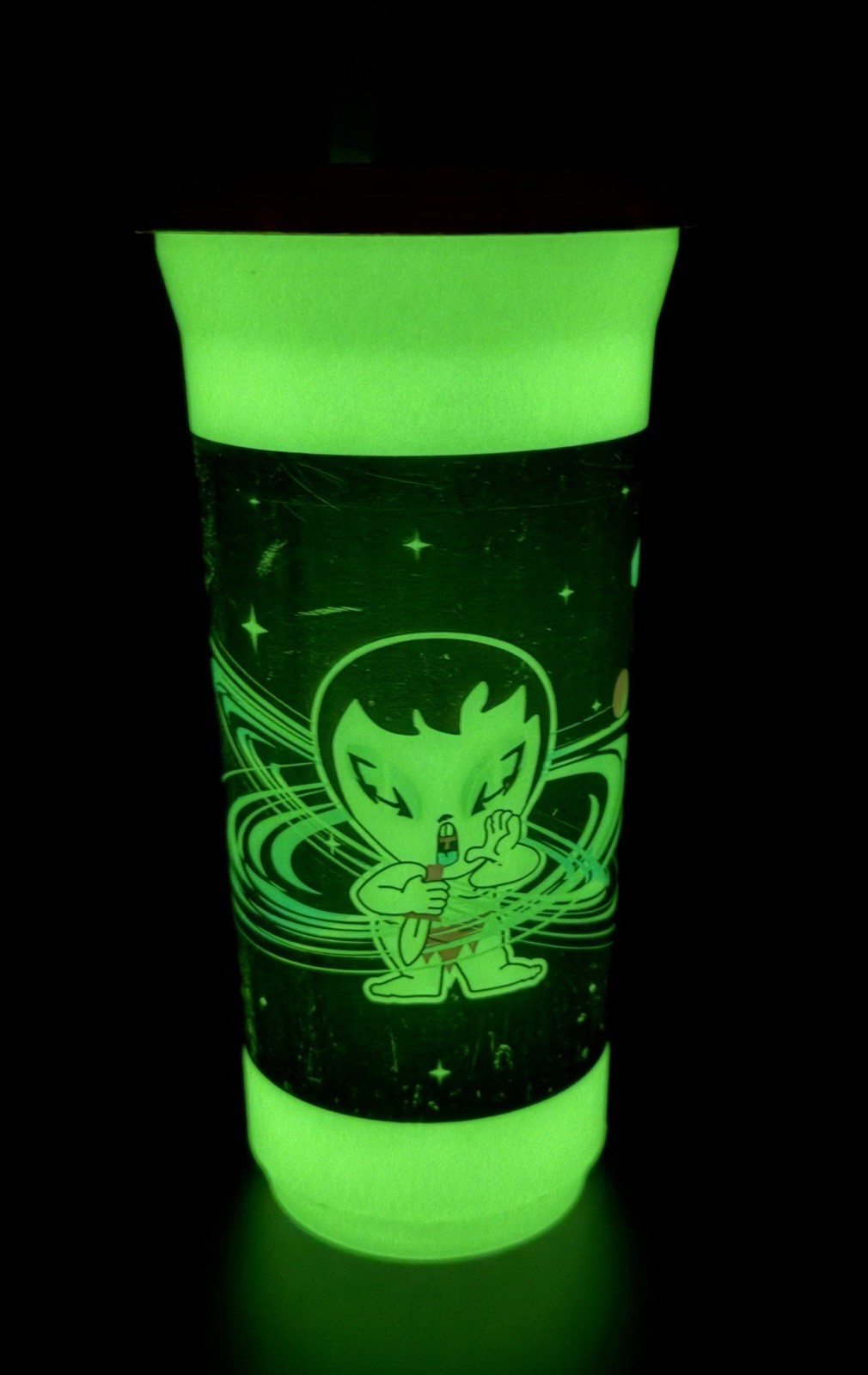 Classic Hielocos Coca-Cola Aliens 32 oz Promotional Cup Crazy Bones–1990s Mexico