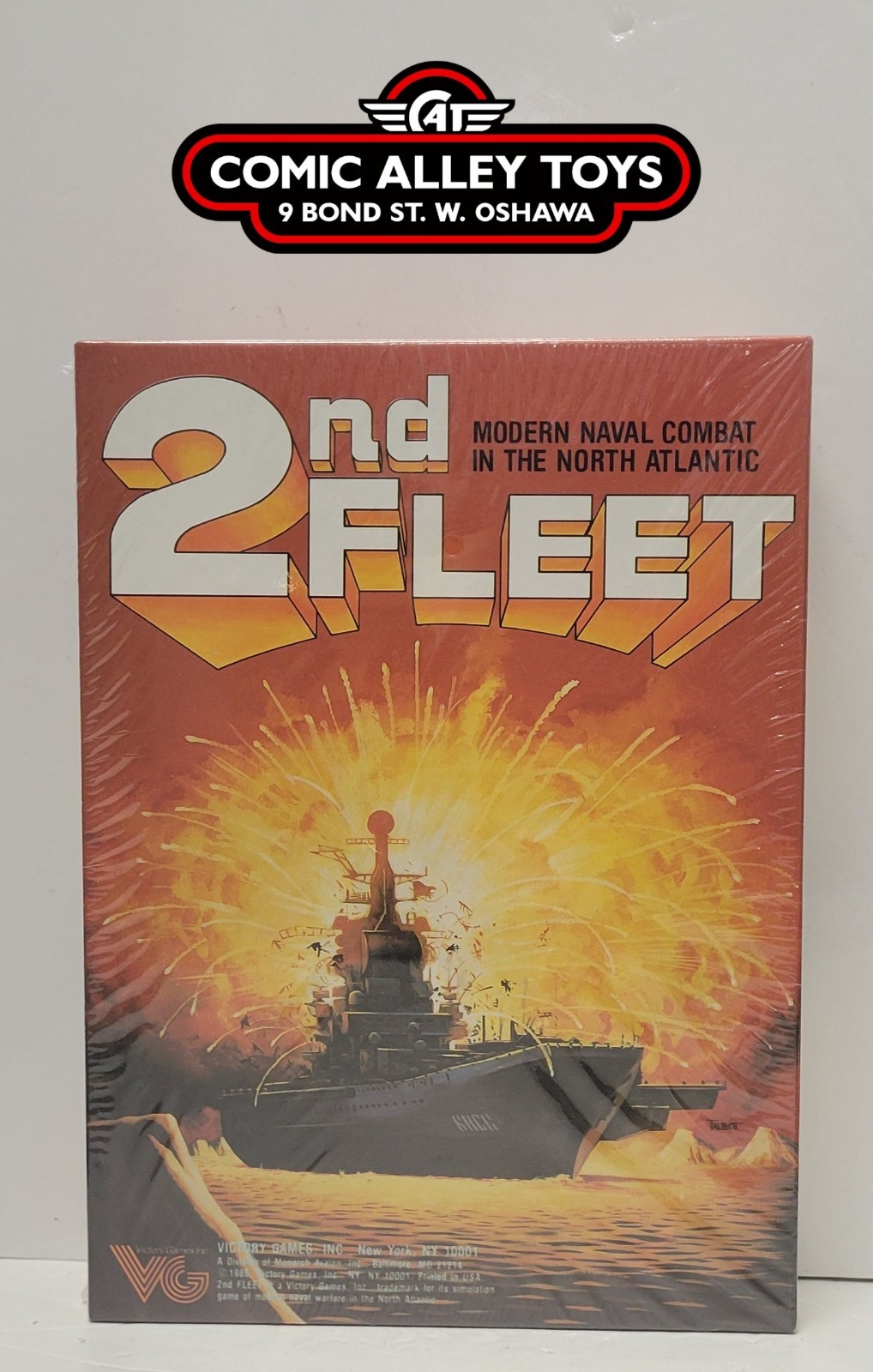 1986 Victory Games 2nd Fleet Modern Naval Combat in the North Atlantic – SEALED