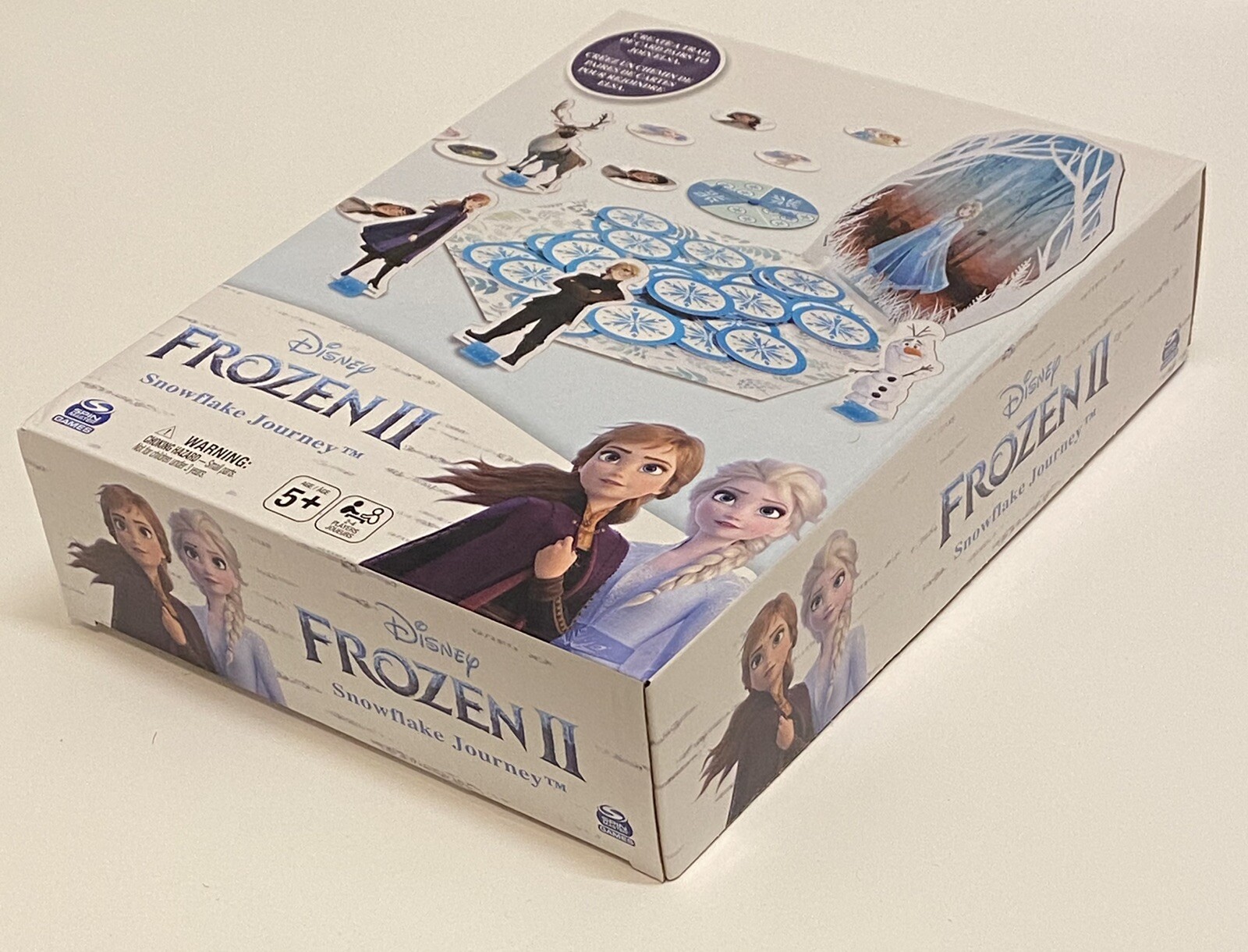 Disney Frozen II Snowflake Journey Game, Kid’s Board Game, Frozen II Movie, Elsa