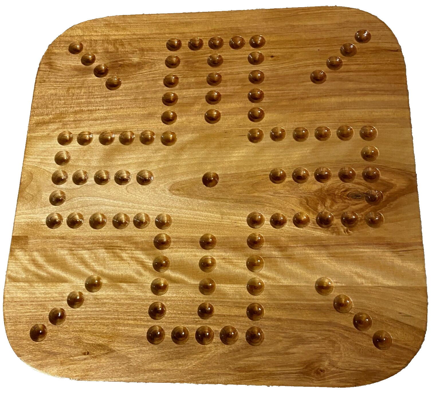 Aggravation Board , Natural CHERRY (NC-4), Four Player
