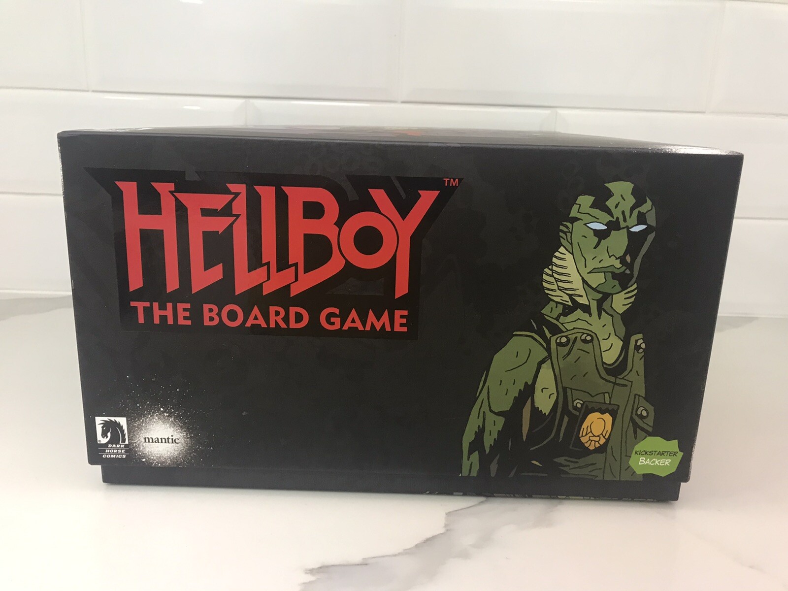 Hellboy The Board Game Kickstarter Backer Exclusive Set Bundle Dark Horse Mantic