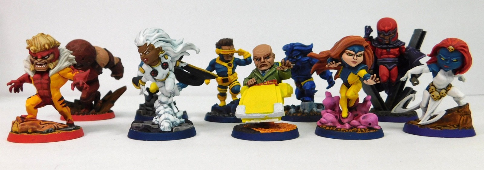 Well Painted Marvel United X-men Core Game CMON & Spin Master