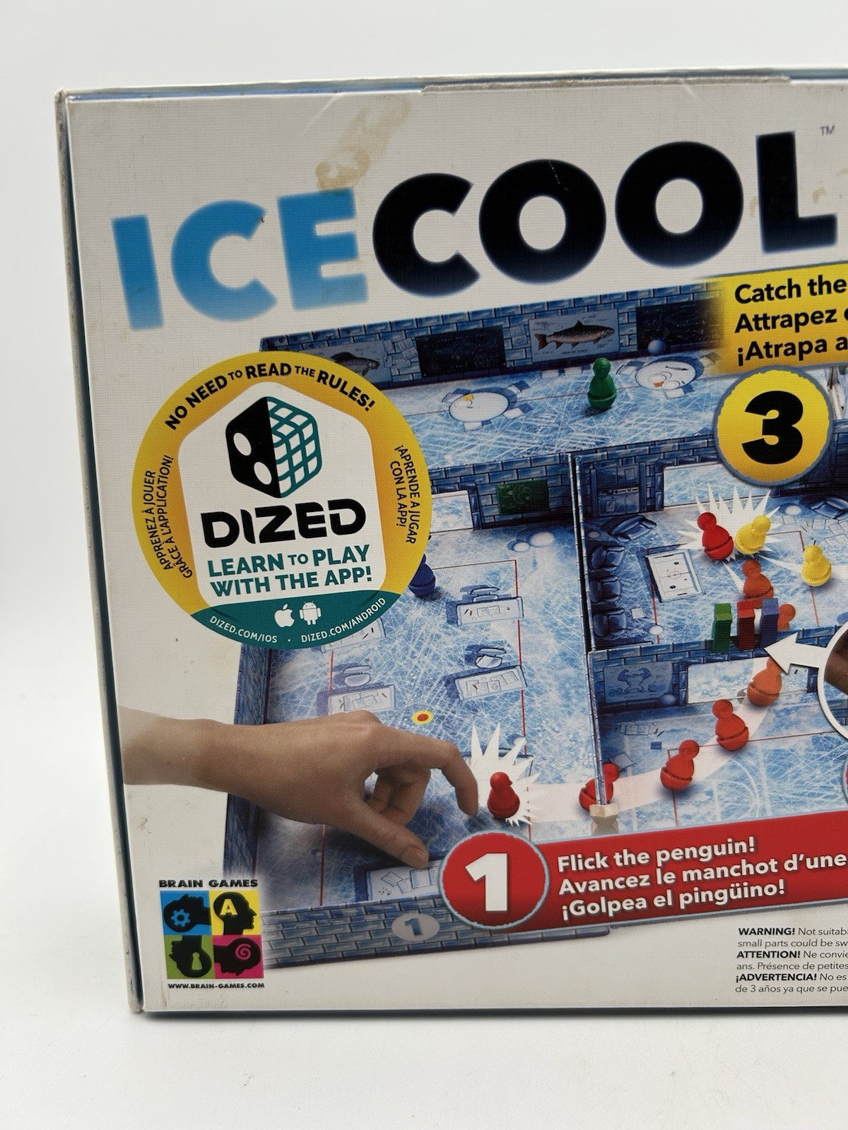 Ice Cool Family Board Game Brain Games 2016 Award Winning Penguins 100% Complete