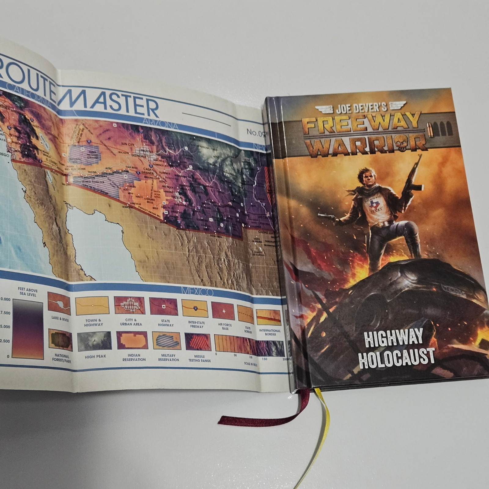 Joe Dever’s Freeway Warrior 1 Highway Holocaust Hardcover Adventure Gamebook