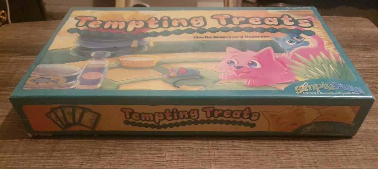 Simply Fun Tempting Treats Boardgame Predicting And Problem Solving Ages 5+ New