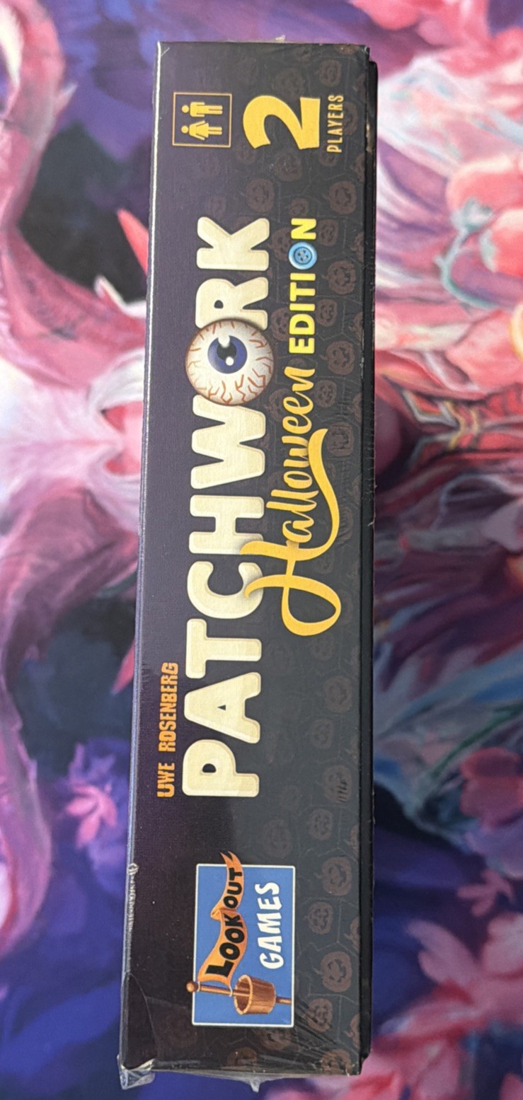 New Factory Sealed Patchwork Halloween Edition Uwe Rosenberg Lookout Games