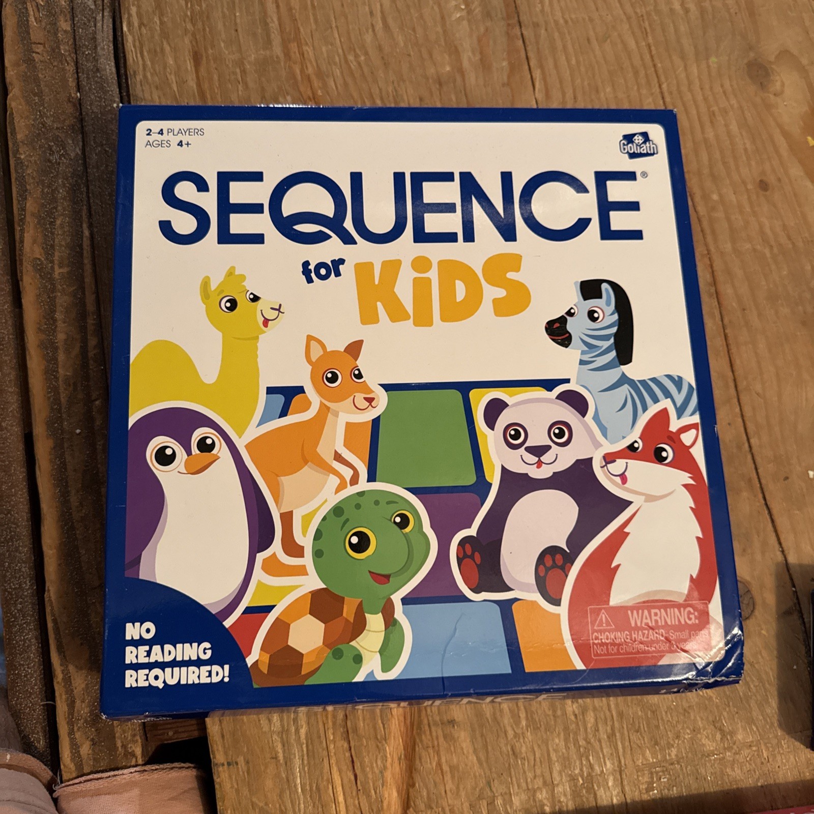 Goliath Sequence for Kids Award Winning Board Game No Reading Required