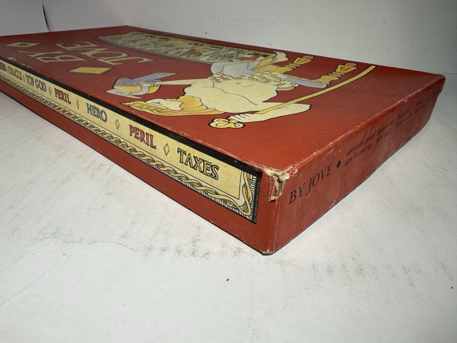 By Jove Board Game 1983 Adventure Inc Complete 59/60 Coins Mythology Vintage