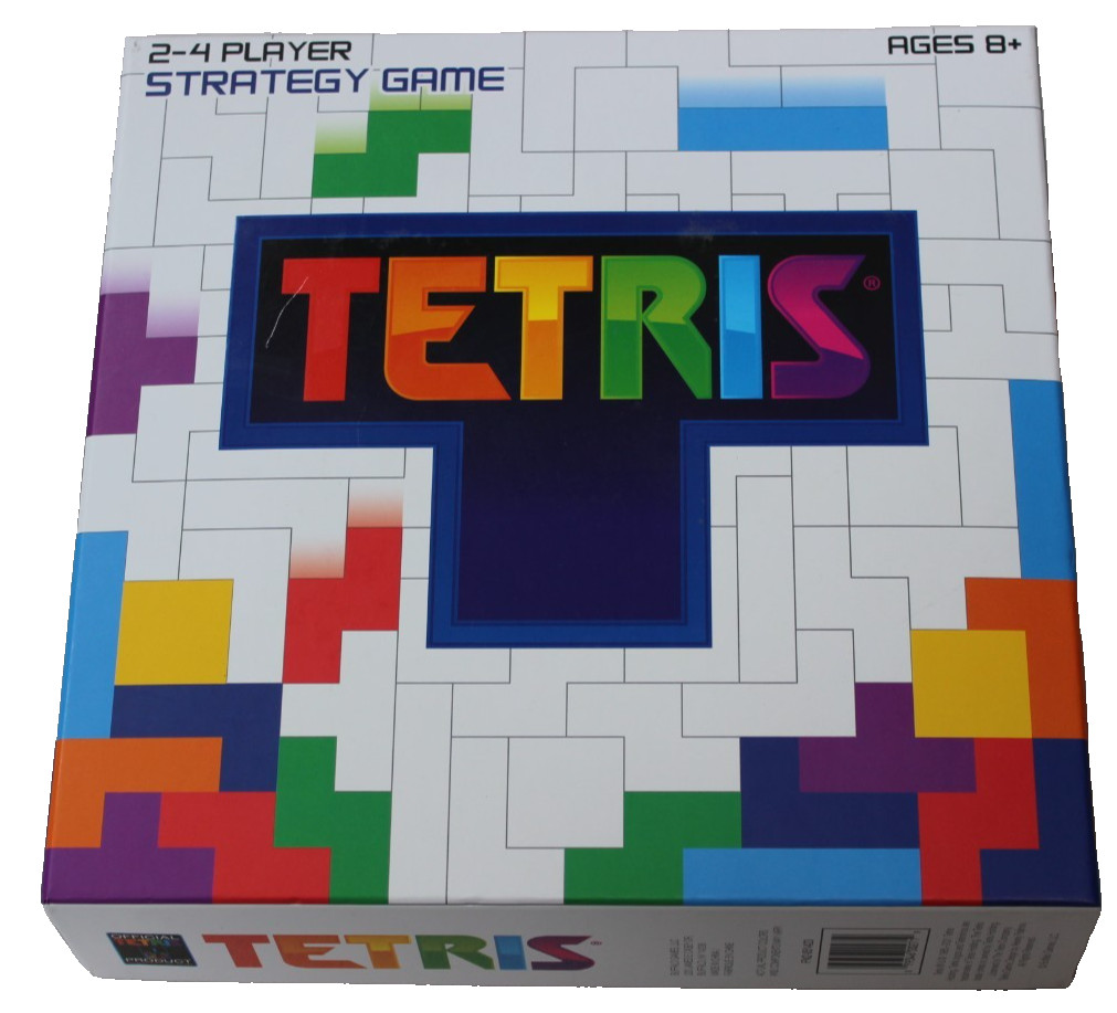 Tetris Strategy Game Complete Set 2-4 Players Ages 8+ Open Box Buffalo Games LLC