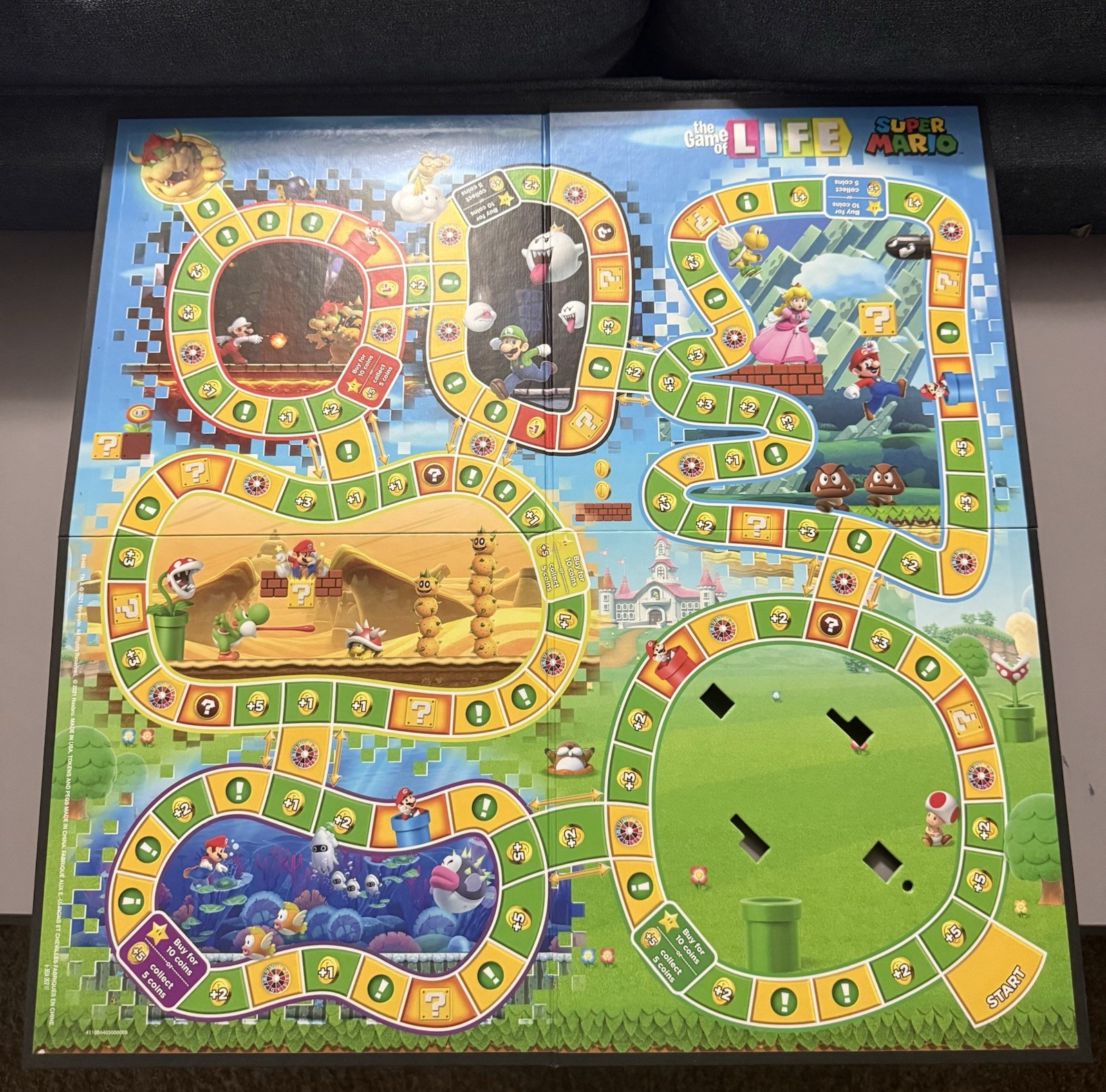 Hasbro Super Mario Monopoly And The Game Of Life Missing Monopoly Player Tokens