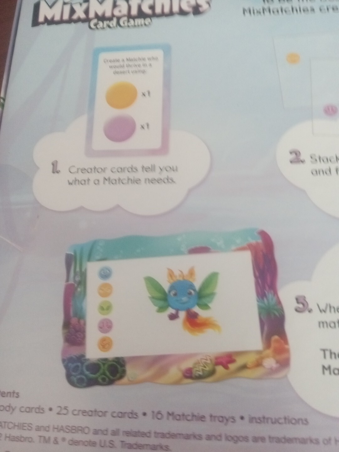 Hasbro Boardgame MixMatchies Box New