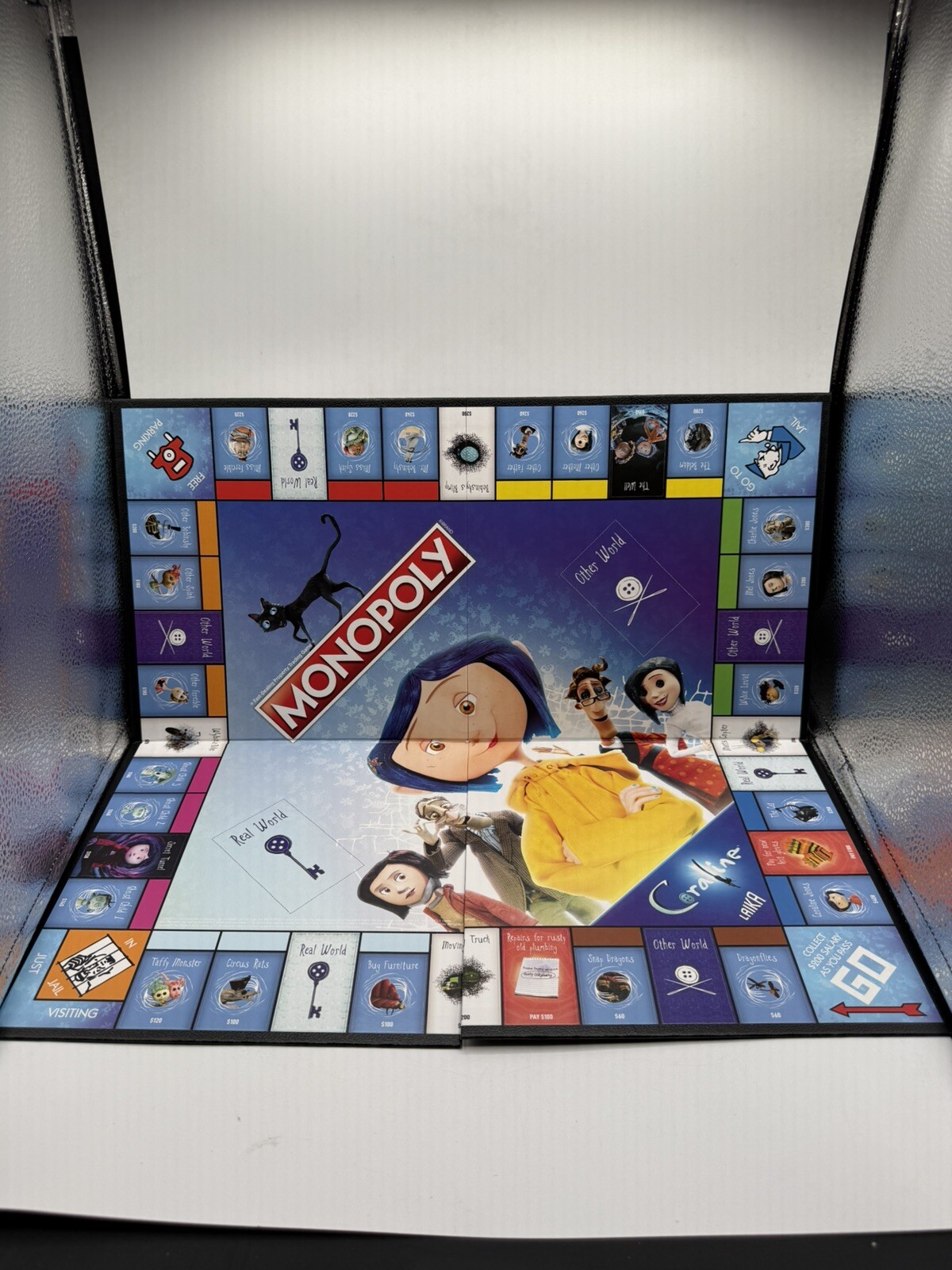 Coraline Monopoly Laika Board Game Complete Hasbro 2019 Rare