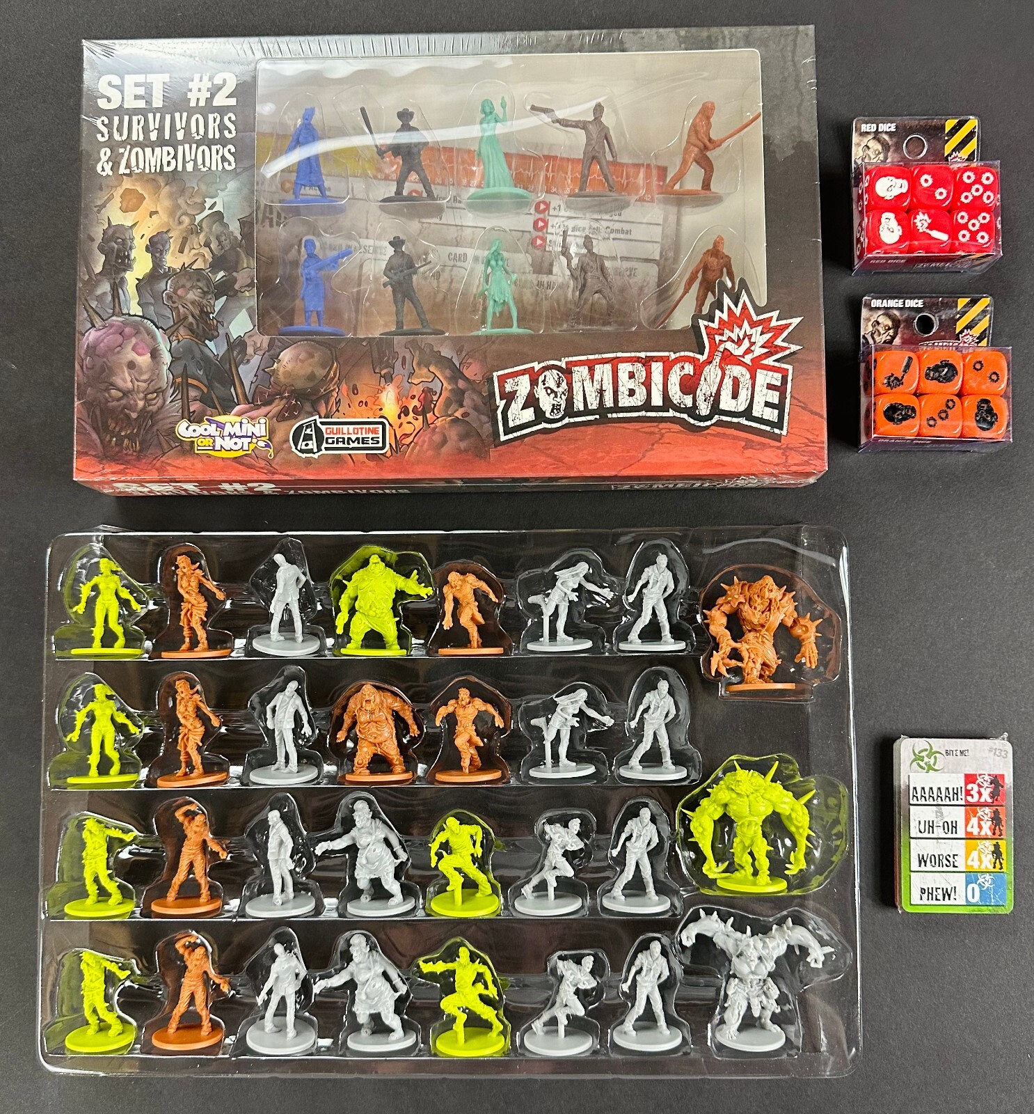 Kickstarter Exclusive Fugitive Pack for Zombicide Board Game CMON NEW & SEALED