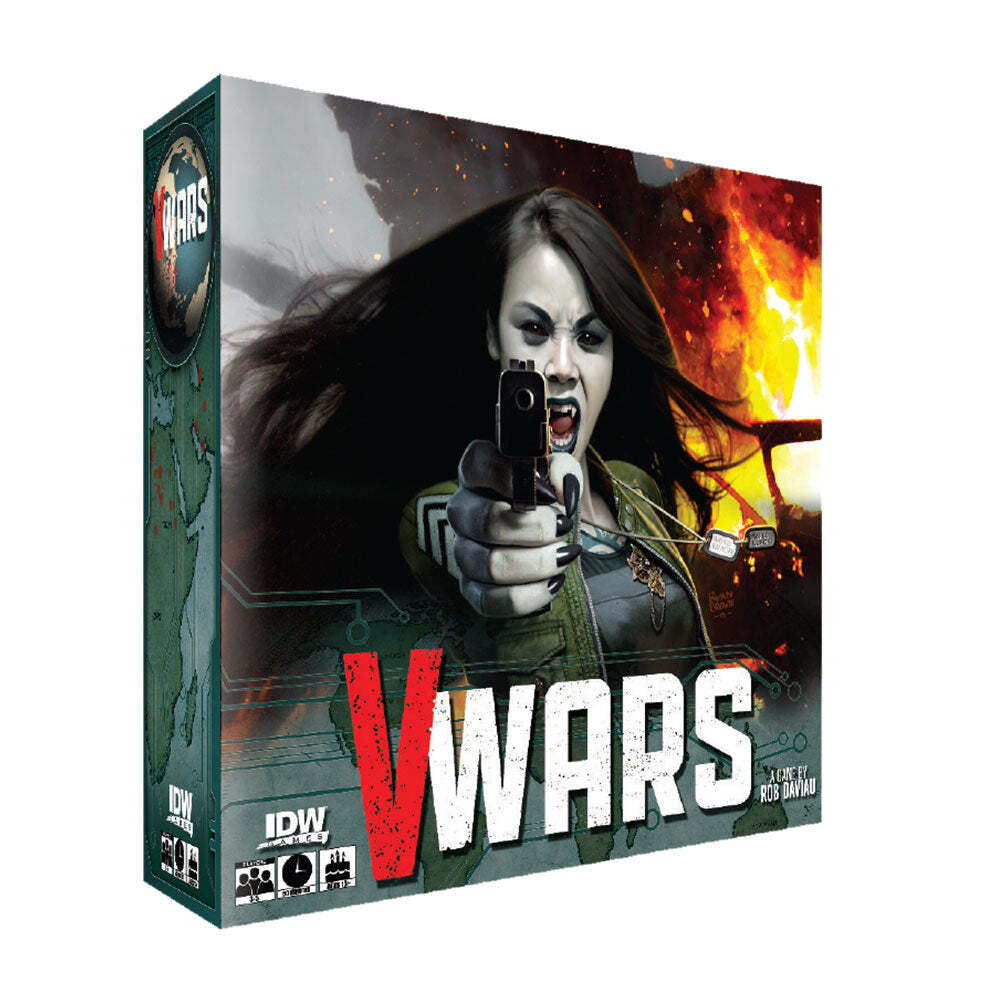 Idw Games V Wars Cooperative Board Game 3 to 5 Players Ages 14 Years and Up