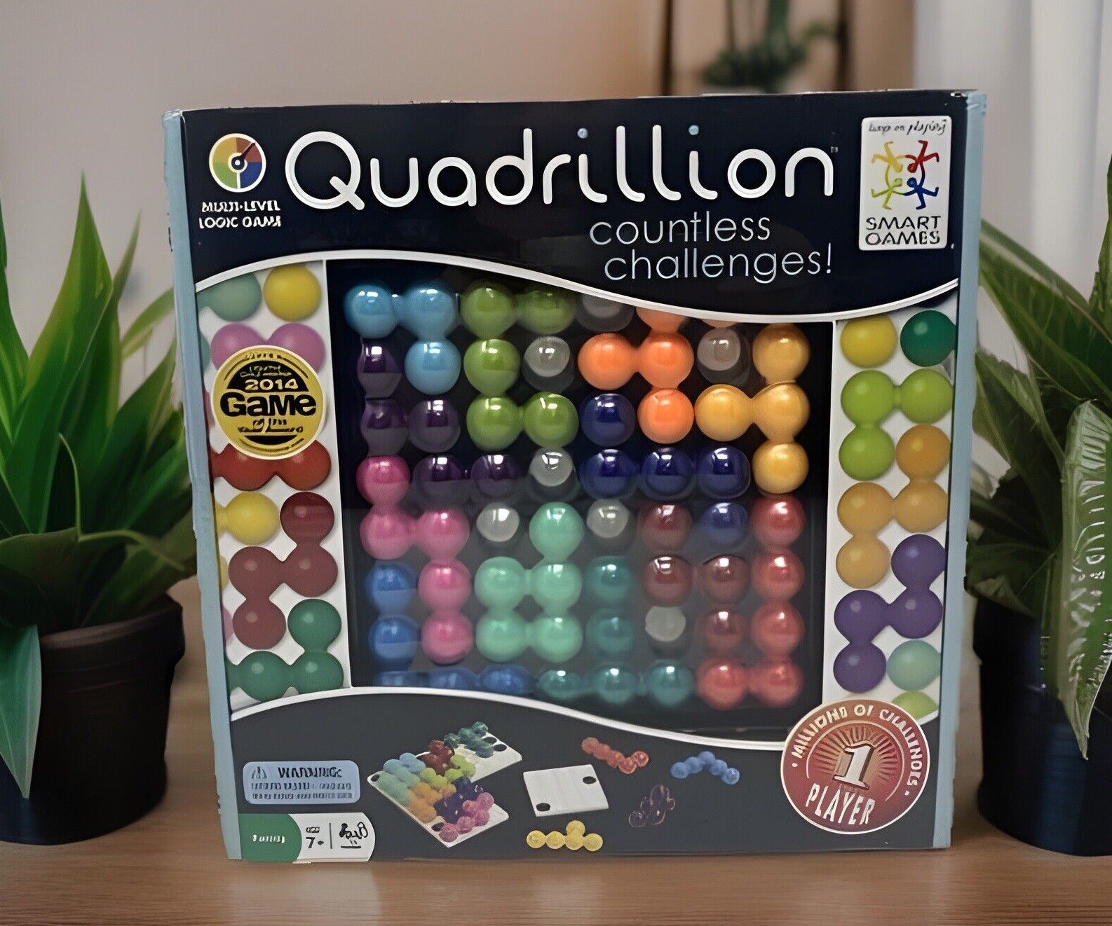 Quadrillion An Award Winning Multi Level Logic Game 1+ Players New Sealed Pkg