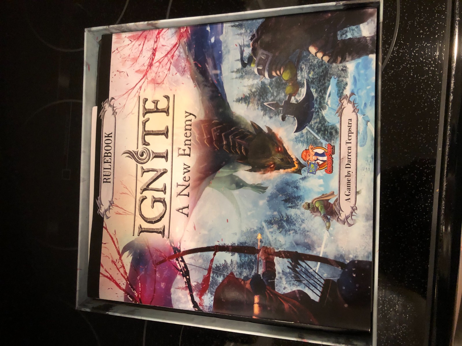“IGNITE” Board Game Including “The Freeze” & “A New Enemy” Expansions EUC
