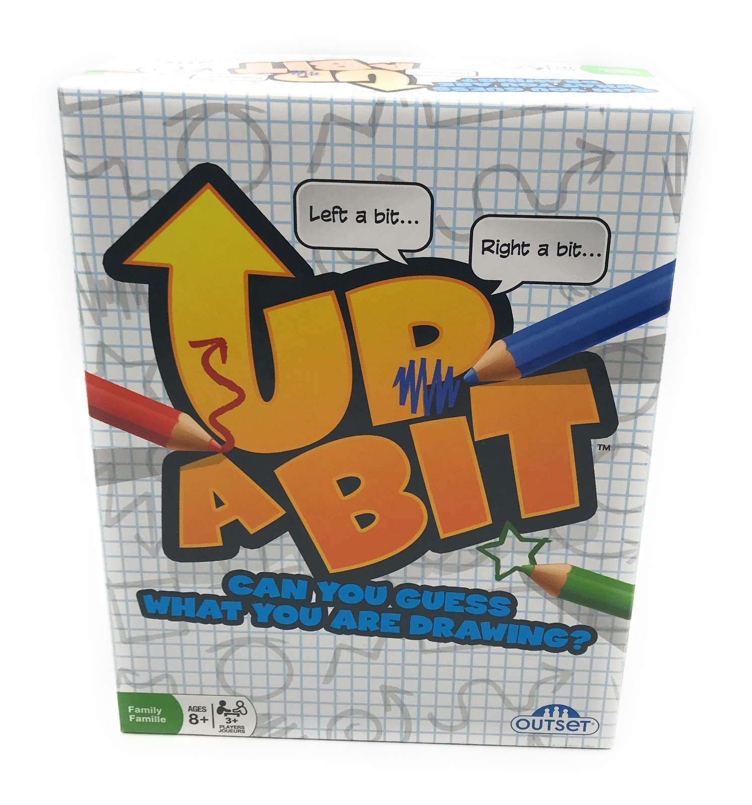 Up A Bit Game Guess What You’re Drawing Family Night 8+