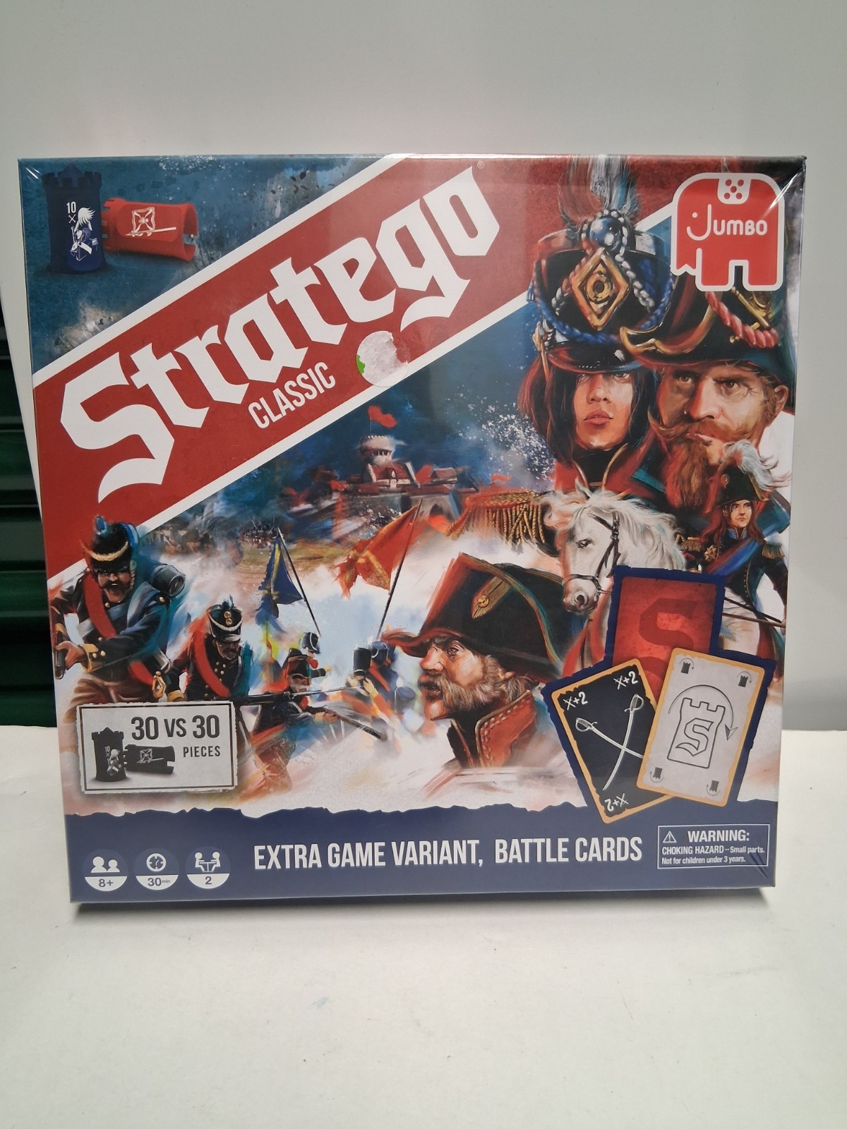NEW & SEALED! Stratego Classic Board Game War Strategy Game With Battle Cards