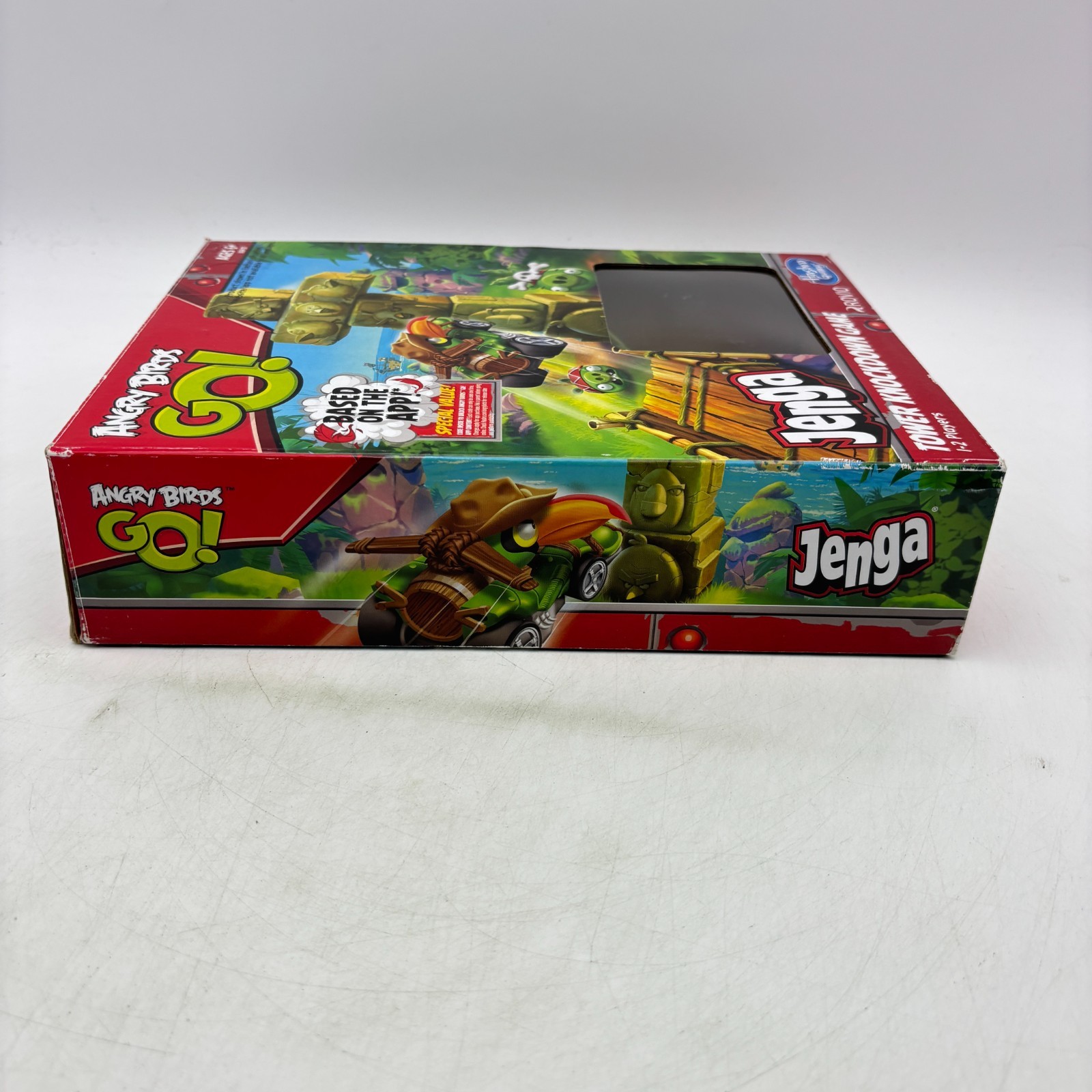 Angry Birds Go Jenga Tower Knockdown Game 99% COMPLETE Hasbro Gaming 2013 Rovio
