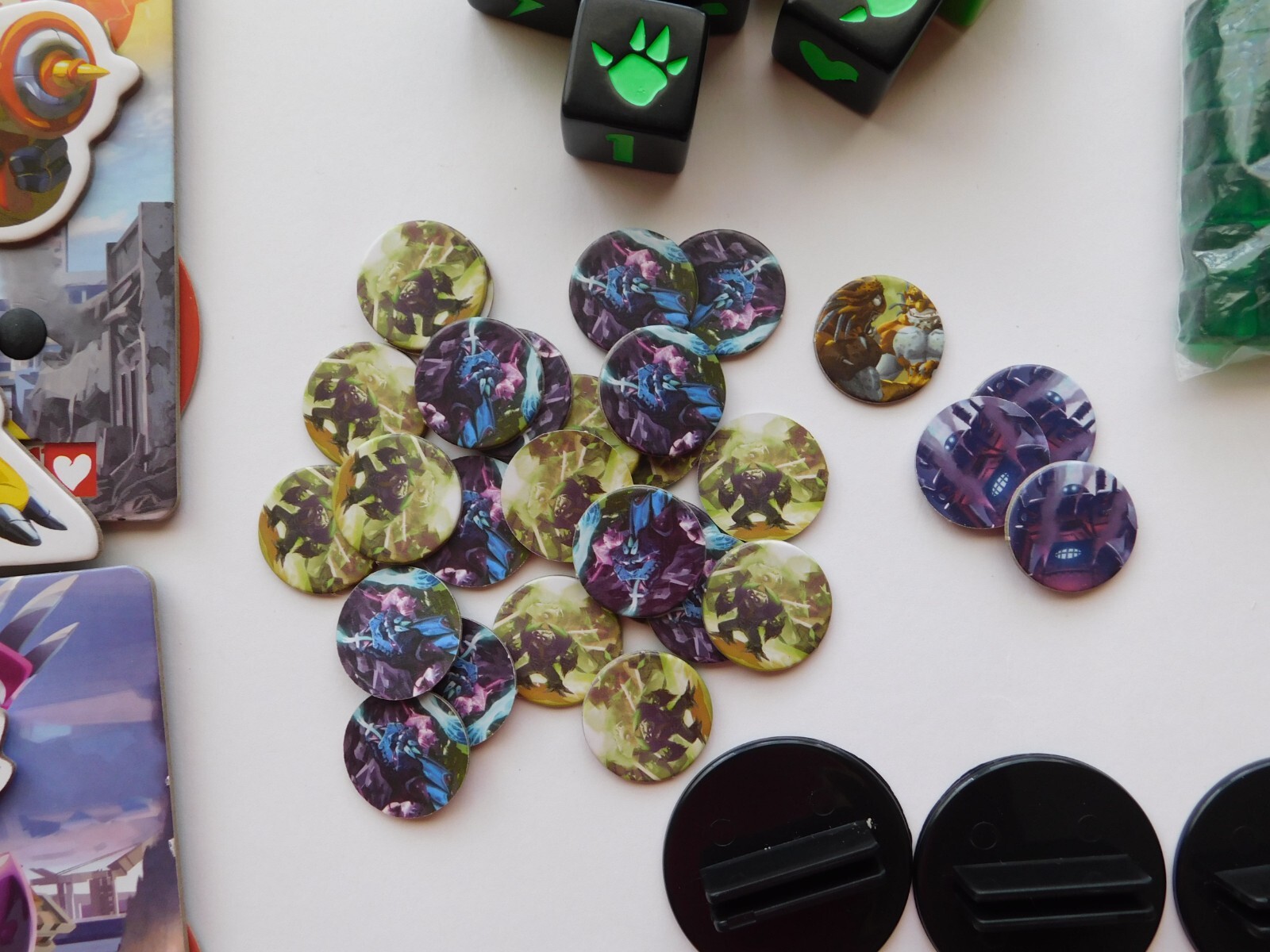 King of Tokyo 2017 Board Game & RARE Promos! 100% Complete! W/ Baby Gigazaur!