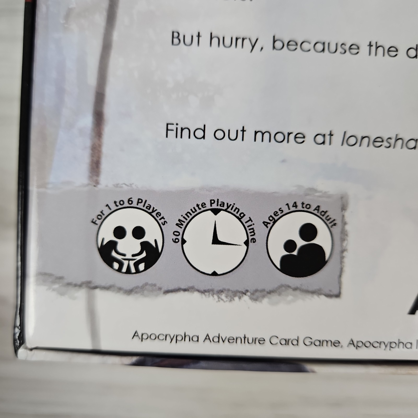 Apocrypha Adventure Card Game – Kickstarter edition with all 3 boxes plus promo