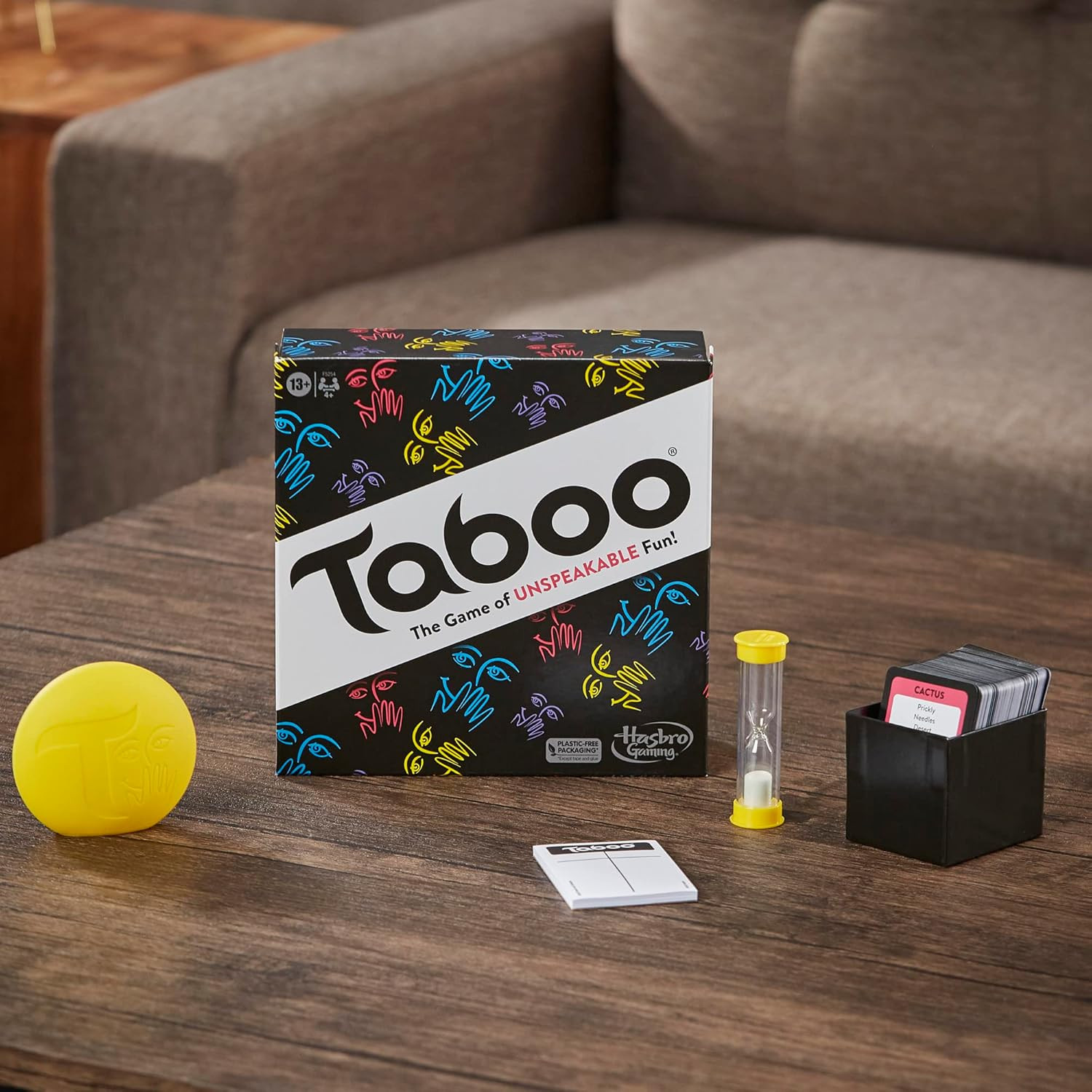 Taboo Classic Game – Party Word Guessing Board Game for Teens, Adults & Family🎲