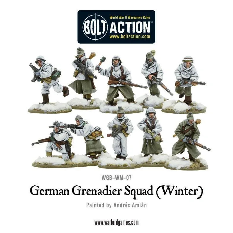 Bolt Action: German Grenadiers in Winter Clothing