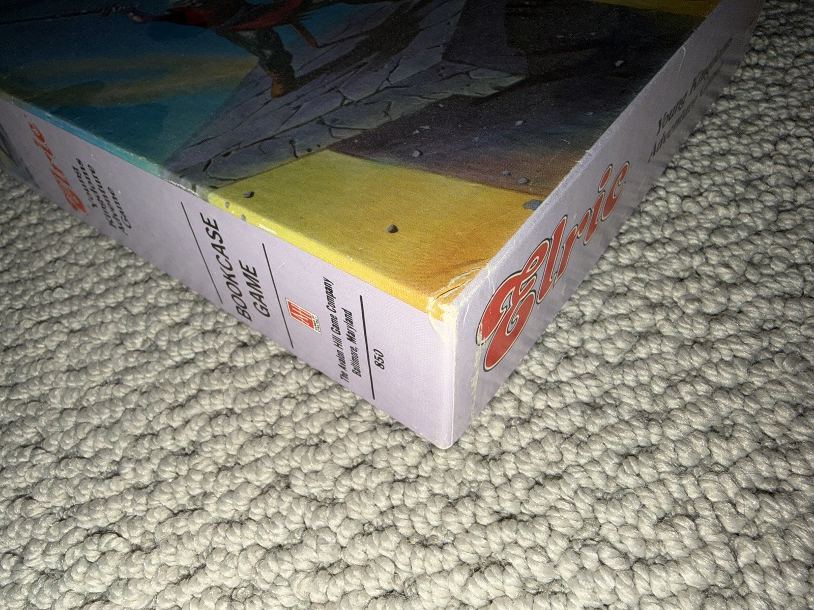 Elric Young Kingdoms Adventure Game | Avalon Hill | 1984 | UNPUNCHED!