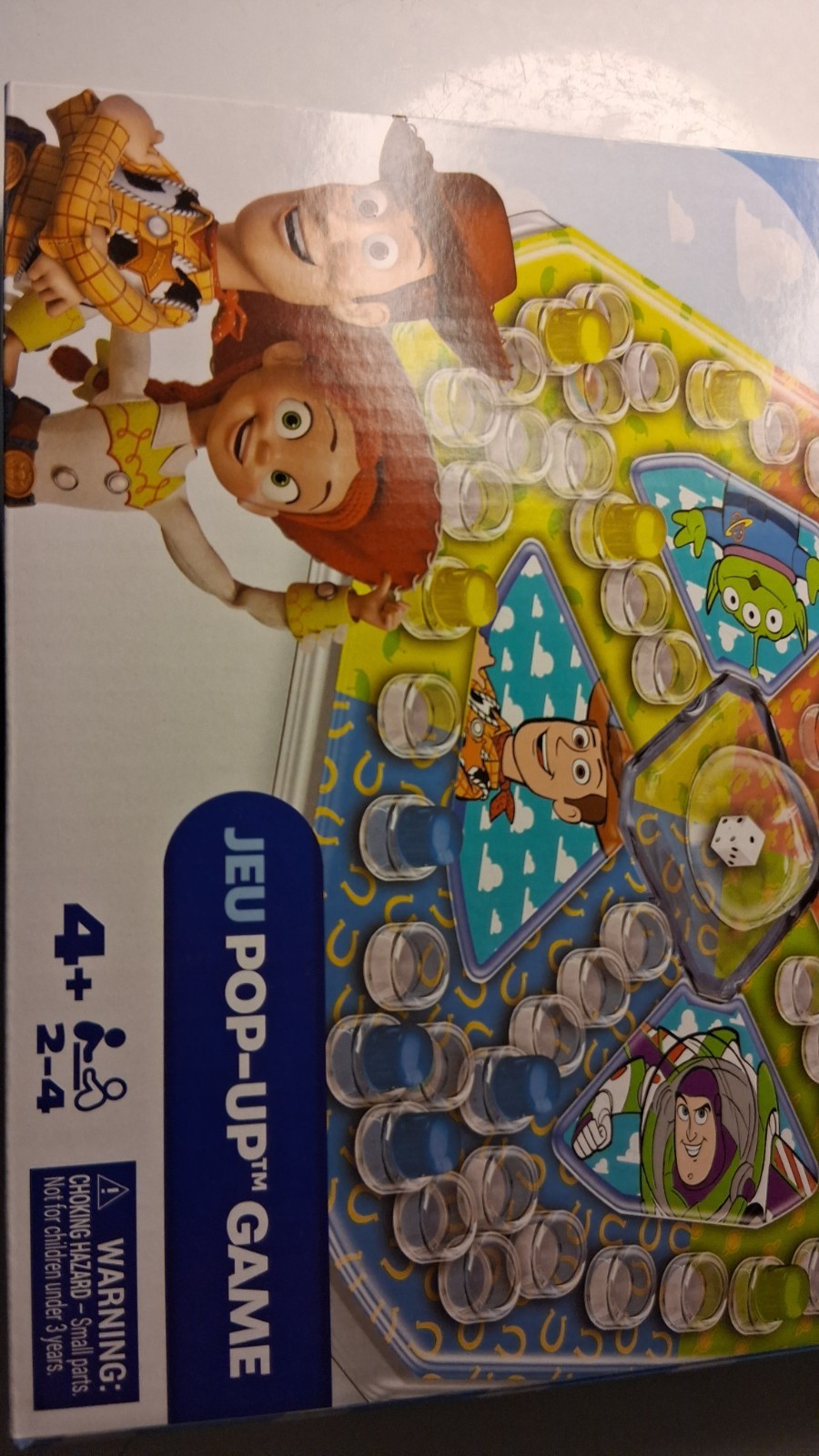 Spin Master Games Toy Story Pop-Up Board Game, 2-4 Players, Ages 4+