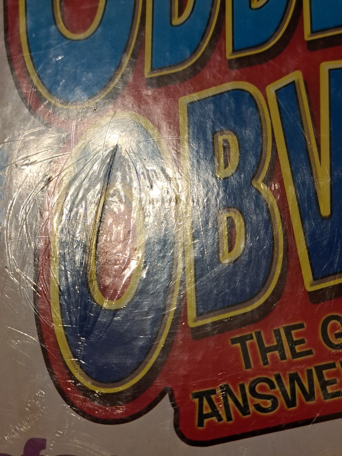 Oddly Obvious Game Endless Games The Answers Are All In Your Face New Sealed