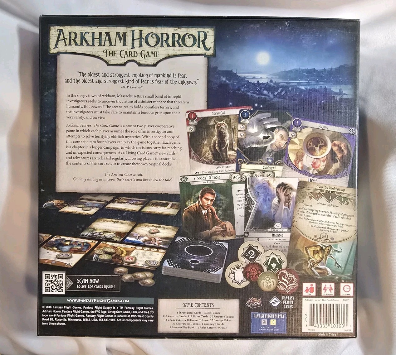 Arkham Horror The Card Game Core Set Complete Except 2 Missing Tokens LCG