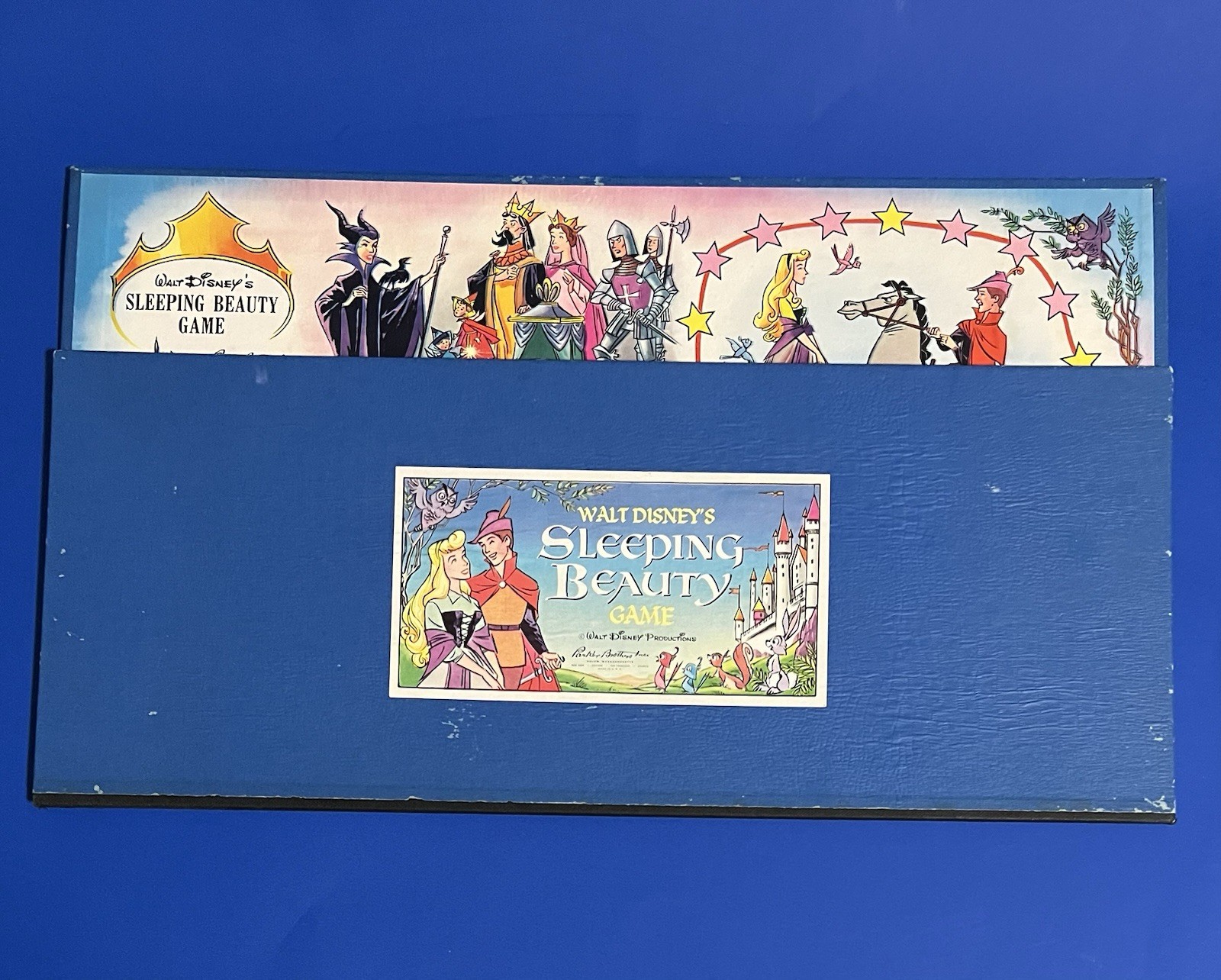 Walt Disney Sleeping Beauty Game 1958 Parker Brothers. Complete. Board excellent