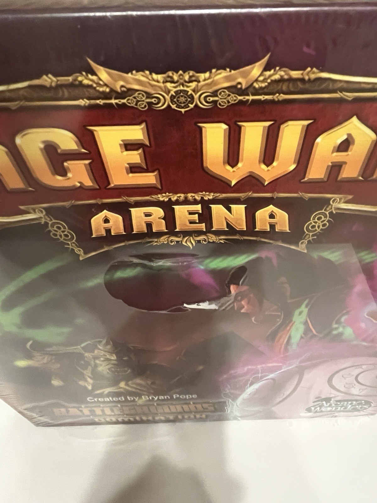 (New/Sealed) Mage Wars Arena Battlegrounds Domination Board Game – 2 Players