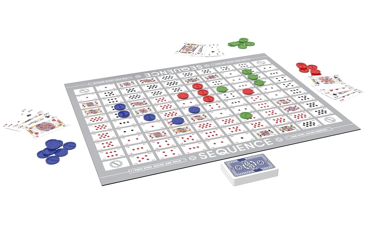 SEQUENCE Game for Kids and Families, No Batteries Required, Fun for All Ages