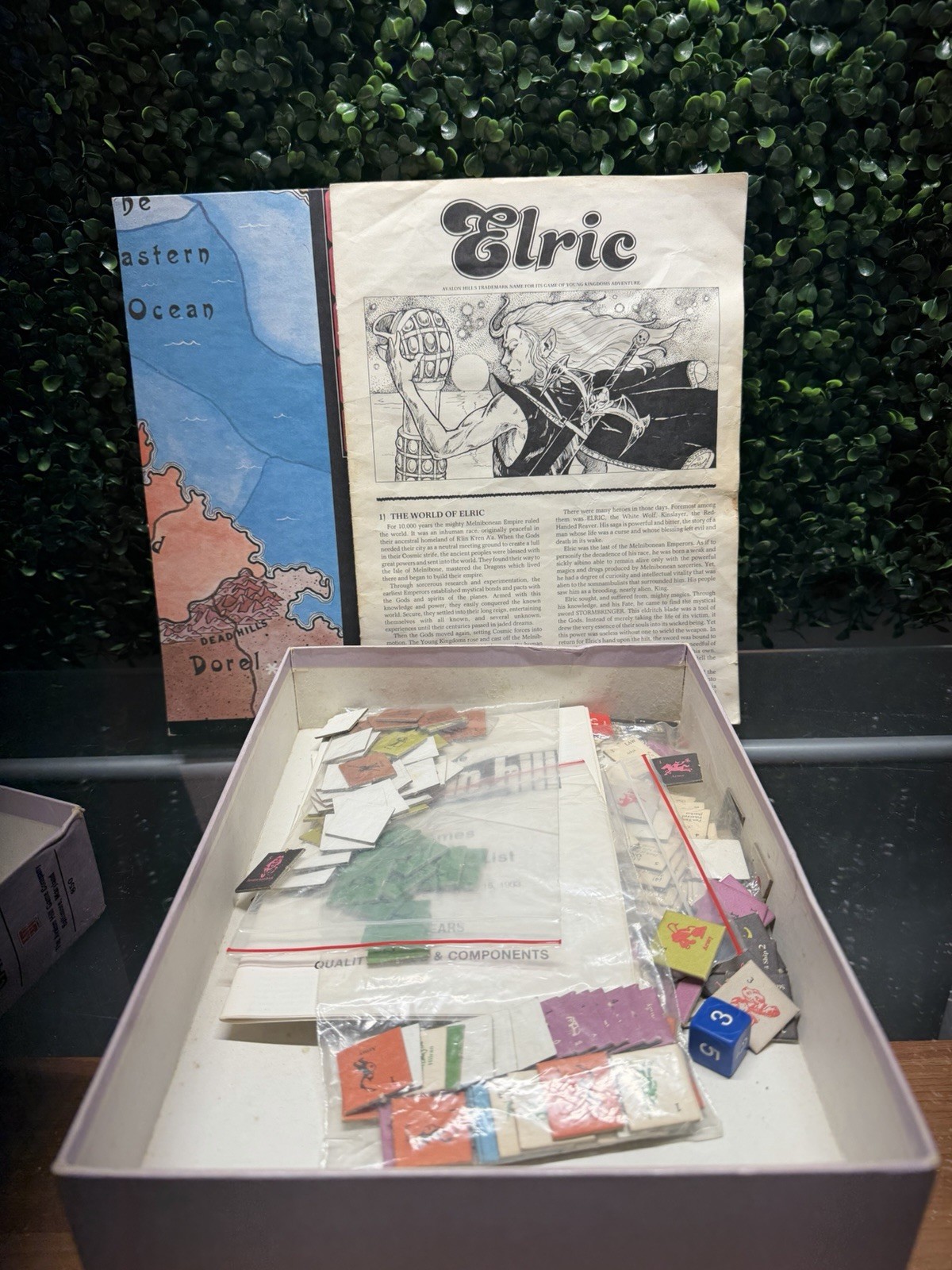 ELRIC Young Kingdoms Adventure Game Avalon Hill 1984 Vintage