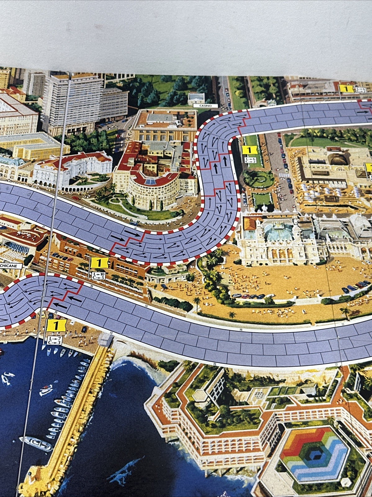 FORMULA DE Map Track Base Game Boards MONACO/ZANDVOORT #1 Nederland Circuits 1/2