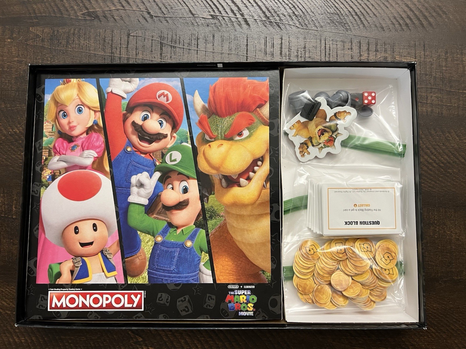 Monopoly The Super Mario Bros Movie By Hasbro