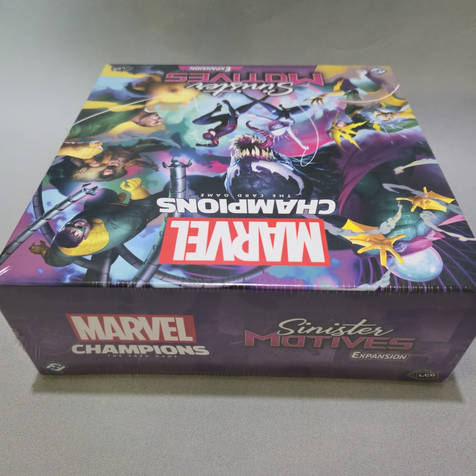Marvel Champions Sinister Motives expansion Ghost Spider Miles Morales SEALED