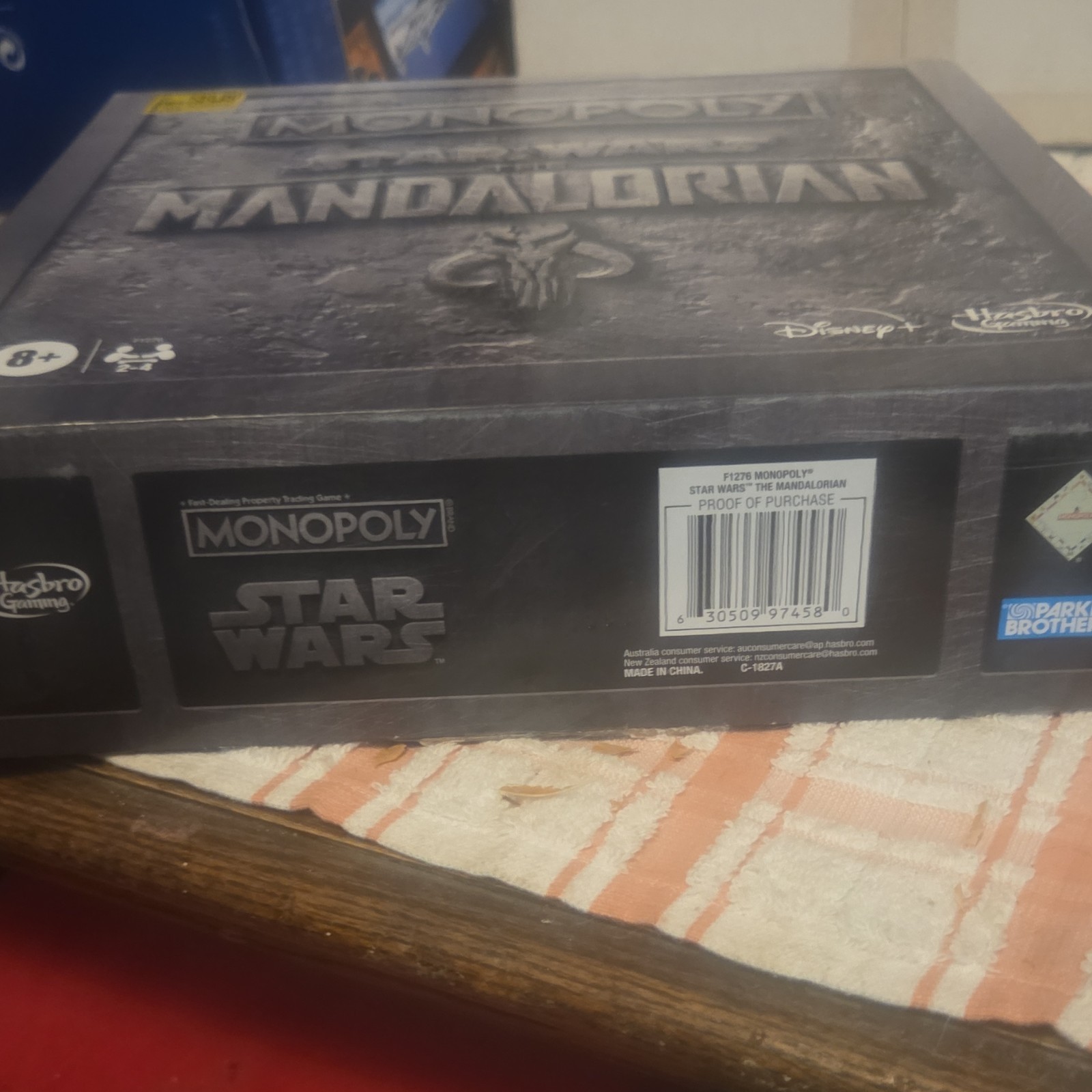 Hasbro Gaming Monopoly Star Wars The Mandalorian Board Game 2-4 Players 8+ F1276