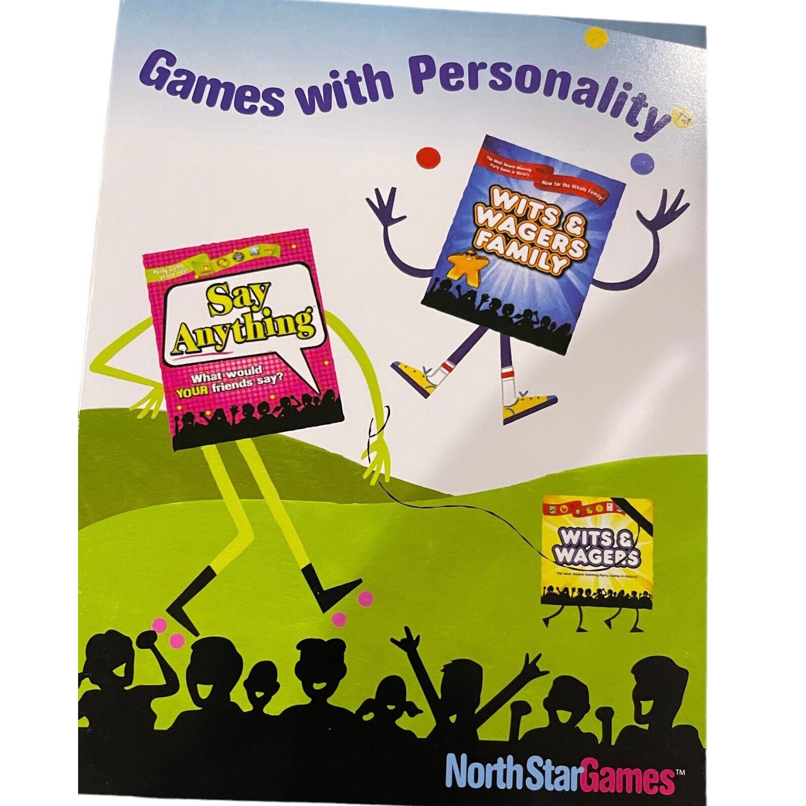 Wits and Wagers Party Game – Complete by North Star Games, 2009 Betting Trivia
