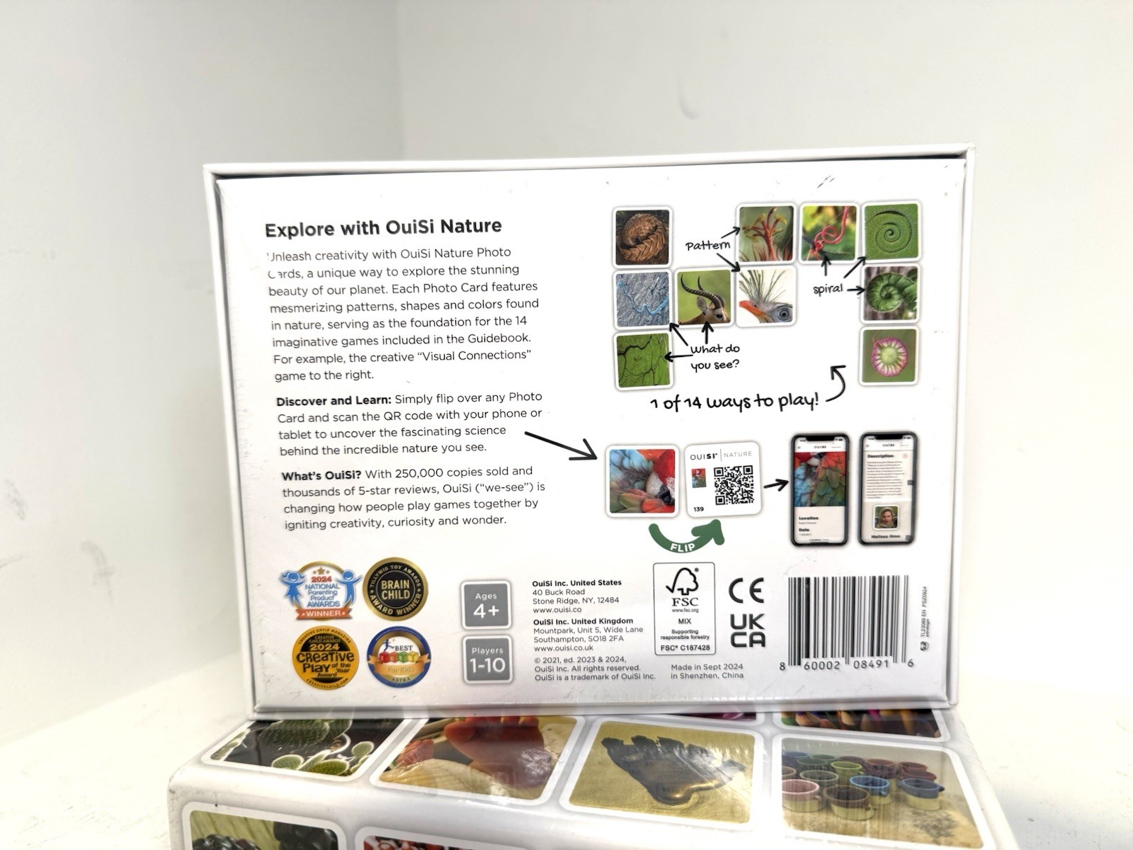 Ouisi (2) Photo Cards & Games “Ignite a Sense of Connection and Wonder” – NEW