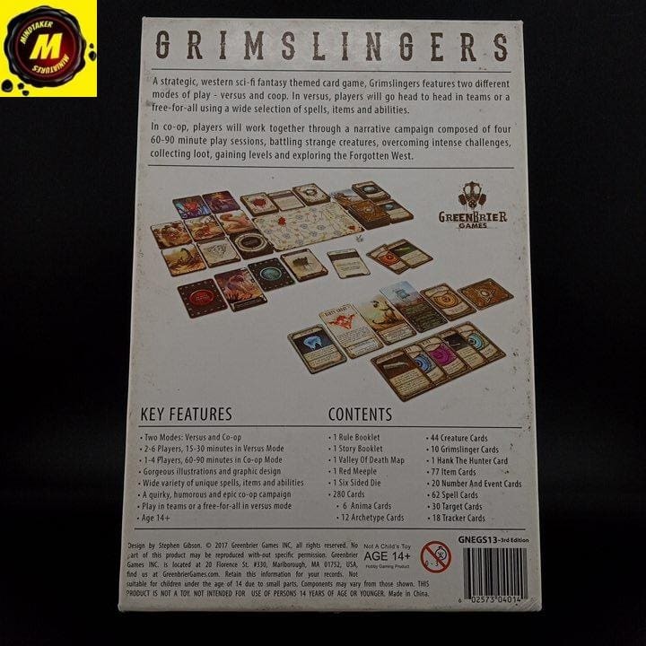 Grimslingers – #153335 – Sci-fi Board Games