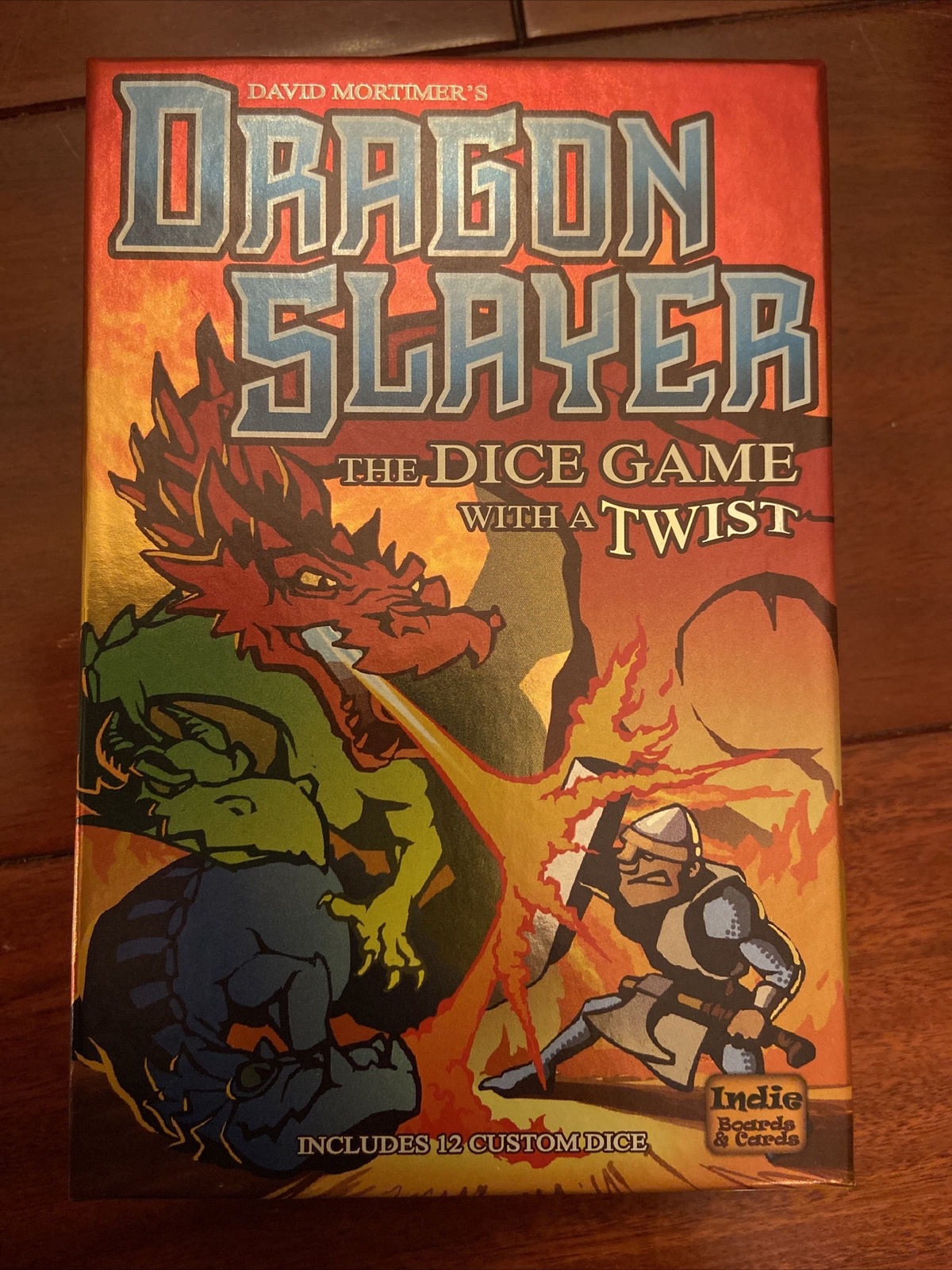 David Mortimer Dragon Slayer Dice Game Indie Boards & Cards Board Game