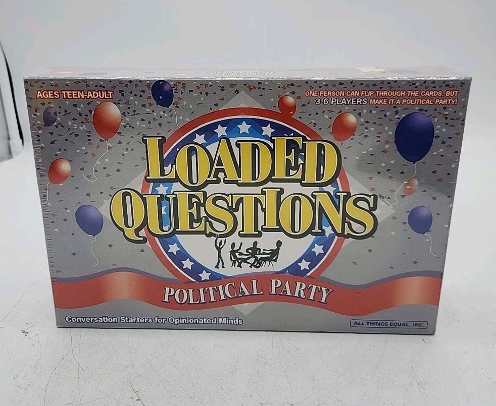Loaded Question Political Party Game USA 2008 All Things Equal 16+ New In Box