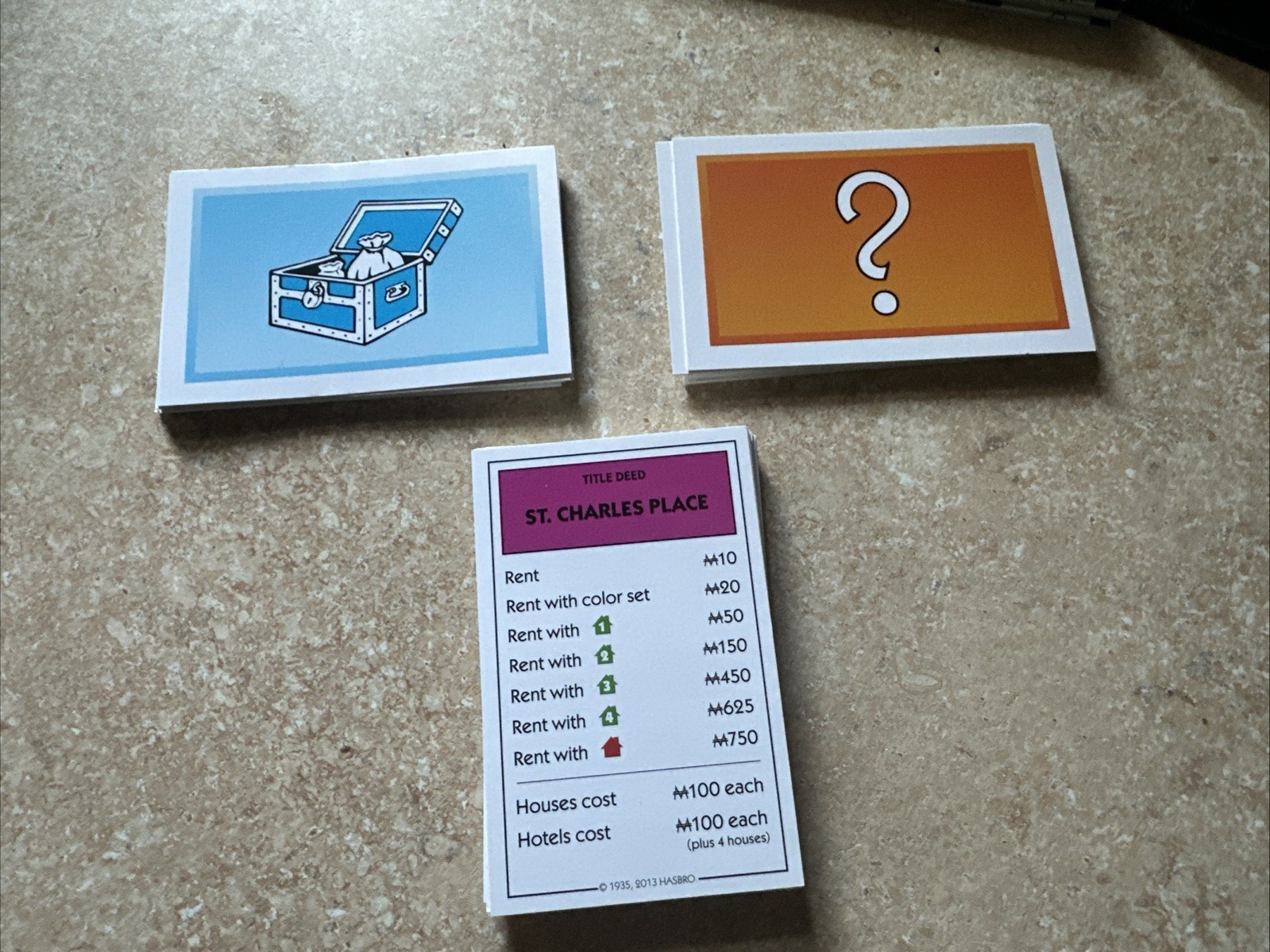 Hasbro Classic Monopoly Game 2014 Complete Preowned