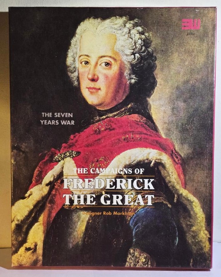 Seven Years War Campaigns of Frederick the Great 3W Game 1993 UNPUNCHED Complete